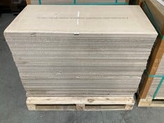 PALLET OF NO MORE PLY MM FIBER CEMENT BOARD SHEETS - SIZE 1217X617X18