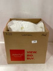 20 X ASSORTED MEDIUM ADULT CLOTHING ITEMS TO INCLUDE COLT LONG SLEEVE TOP IVORY - SIZE M (RRP £58)