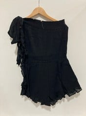 7 X FEELING FANCY ROMPER BLACK - SIZE S - TOTAL RRP £616