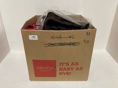 15 X ASSORTED MEDIUM ADULT CLOTHING ITEMS TO INCLUDE COLETTE CORD MID RISE BARREL TROUSERS BROWN - SIZE 25 W (RRP £120)