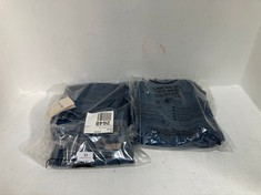 2 X THE DESPERADO CEST LA VIE DENIM JEANS DARK BLUE - SIZE 28 - TOTAL RRP £438