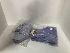 2 X LEVI 80S MOM HIGH RISE DENIM SHORTS PURPLE - SIZE 29 - TOTAL RRP £90