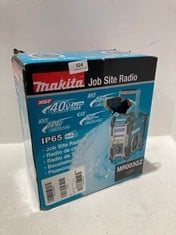 MAKITA JOB SITE RADIO 40V LI-ION MAX IP65 DAB+ RRP- £158