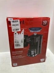 INSTA GRIND & BREW COFFEE MACHINE 10 CUPS RRP- £149