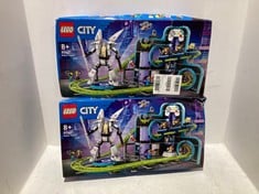 2 X LEGO CITY ROBOT WORLD - TOTAL RRP £178