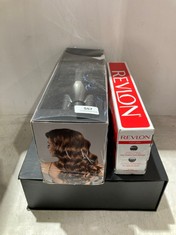 3 X ASSORTED ITEMS TO INCLUDE REVLON PERFECT STRAIGHT DIGITAL STYLERS