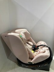 MYBABIIE ISIZE SPIN CAR SEAT IN PINK POLKA