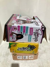 3 X ASSORTED CHILDRENS TOYS TO INCLUDE SEW AMAZING SEWING STUDIO