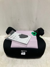 MY BABIIE CHILD BOOSTER CUSHION SEAT BLACK / PINK