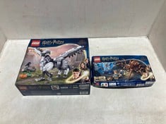 LEGO HARRY POTTER BUCKBAK SET AND LEGO ARAGOG IN THE FORBIDDEN FOREST SET