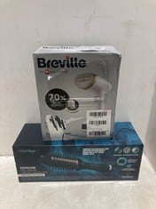 REVAMP PROGLOSS PRO DEFINE BLOW DRY AND BREVILLE COMPACTSTEAM HANDHELD GARMENT STEAMER