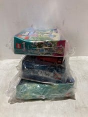 4 X ASSORTED LEGO ITEMS TO INCLUDE LEGO DISNEY STITCH