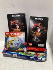 4 X ASSORTED LEGO TO INCLUDE LEGO NINJA DRAGON RISING