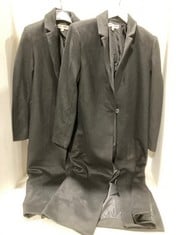 MAXIMA BLAZER TRENCH COAT BLACK - SIZE M / XS - TOTAL RRP £456