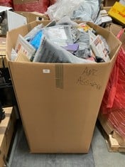 PALLET OF ASSORTED ITEMS TO INCLUDE QTY OF 4LIMOR MAGNETIC SCREEN DOOR TO INCLUDE QTY OF 100 ENVELOPE CHALLENGE IN PURPLE (ZONE 2) (KERBSIDE PALLET DELIVERY)