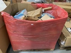 PALLET OF ASSORTED ITEMS TO INCLUDE HOUSE OF HOME 4FT HEAVY DUTY 2-TIER CLOTHES RAIL (ZONE 2) (KERBSIDE PALLET DELIVERY)