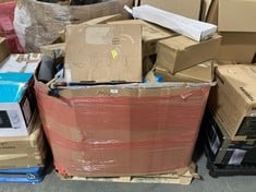 PALLET OF ASSORTED ITEMS TO INCLUDE HOMCOM HEIGHT AND ANGLE ADJUSTABLE FOOTREST - MODEL NO. 922-002 (ZONE 2) (KERBSIDE PALLET DELIVERY)