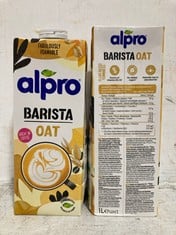 PALLET OF ASSORTED FOOD / DRINK TO INCLUDE ALPRO OAT DRINK BARISTA 8 X 1L - BBE: 25/11/2024 (ZONE 3) (COLLECTION ONLY)