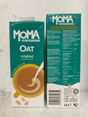 PALLET OF MOMA THE CEREAL OAT DRINK 6 X 1L - BBE: 29/10/2024 (ZONE 3) (COLLECTION ONLY)