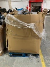 PALLET OF ASSORTED ITEMS TO INCLUDE BELDRAY TURBO SWIVEL CORDED VACUUM CLEANER IN ROSE GOLD (ZONE 3) (KERBSIDE PALLET DELIVERY)