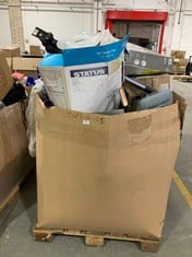 PALLET OF ASSORTED ITEMS TO INCLUDE STATUS 16'' DESK FAN TO INCLUDE STATUS 16'' STANDING FAN (ZONE 3) (KERBSIDE PALLET DELIVERY)