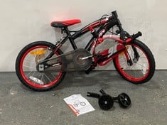 HUFFY MOTO X KIDS BIKE IN BLACK / RED - 71809W - RRP £100 (ZONE 1)