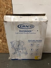 GRACO DUORIDER LIGHTWEIGHT DOUBLE PUSHCHAIR RRP £150 (ZONE4)