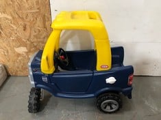 LITTLE TIKES COZY TRUCK 18 MONTHS - 5 YEARS RRP £110 (ZONE 4)