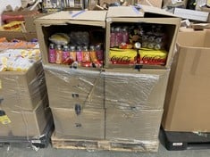 PALLET OF ASSORTED LIQUIDS TO INCLUDE UPBEAT PROTEIN HYDRATION MIXED FLAVOUR CASE 6 X 500ML - BBE: 10/2024 (ZONE 4)