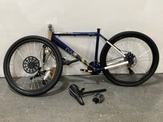 APOLLO EVADE MENS MOUNTAIN BIKE IN NAVY - 27.5'' - RRP £240 (ZONE 1)