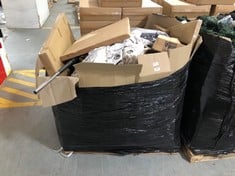 PALLET OF ASSORTED ITEMS TO INCLUDE CUQOO PREMIUM CLOTHES AIRER TO INCLUDE WEIGHT LIFTING BAR (ZONE 4) (KERBSIDE PALLET DELIVERY)