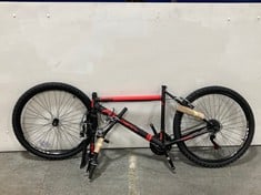 FALCON MAVERICK MENS MOUNTAIN BIKE IN BLACK / RED - L FRAME / 26'' WHEEL - RRP £240 (ZONE 1)