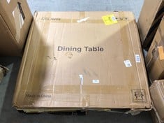 DELAVIN WOODEN DINING TABLE - RRP £136 (ZONE 1)