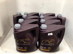 10 X MANNOL ENERGY 7511 FULLY SYNTHETIC PREMIUM ENGINE OIL 5L - TOTAL LOT RRP £170 (COLLECTION ONLY) (LOCATION: SR40)