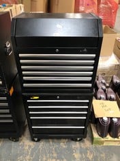 6 DRAWER TOOL CHEST TO INCLUDE 5 DRAWER MOBILE TOOL TROLLEY STORAGE (LOCATION: SR40)