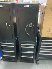 1 DOOR TOOL STORAGE SAFE TO INCLUDE 4 DRAWER TOOL STORAGE (LOCATION: SR40)