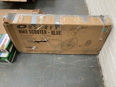 OSPREY BMX SCOOTER IN BLUE RRP : £135 (LOCATION: SR40)