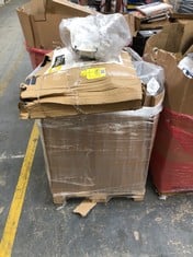 PALLET OF ASSORTED PED ITEMS TO INCLUDE FERPLAST RABBIT CAGE (LOCATION: SR40) (MUST REMOVE ALL ITEMS FROM SITE) (KERBSIDE PALLET DELIVERY)