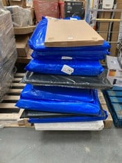 PALLET OF ASSORTED BABY MATTRESSES TO INCLUDE NORMAL SIZE BABY MATTRESS (LOCATION: SR40) (MUST REMOVE ALL ITEMS FROM SITE) (KERBSIDE PALLET DELIVERY)