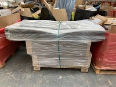 PALLET OF ASSORTED BED ITEMS TO INCLUDE 120 X 190CM SPRING MATTRESS (LOCATION: SR40) (MUST REMOVE ALL ITEMS FROM SITE) (KERBSIDE PALLET DELIVERY)