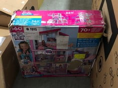 BARBIE DREAMHOUSE 3 STORY PLAY DOLL HOUSE PLAYSET - ITEM NO. GNH53 - RRP £230 (ZONE 1)