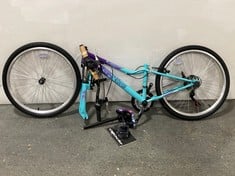 APOLLO NEW VIVID HARDTAIL 24" GIRLS MOUNTAIN BIKE IN BLUE/VIOLET - ITEM NO. 198646 - RRP £200