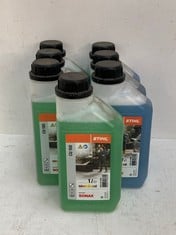 4 X STIHL SONAX CU 100 UNIVERSAL CLEANER 1L TO INCLUDE 3 X STIHL SONAX VEHICLE CLEANER CC 100 1L