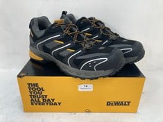 DEWALT STEEL TOE CAP CUTTER SAFETY SHOES IN BLACK SIZE 9