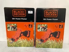 BLACK AND DECKER 18V POWER PRUNER - MODEL NO. BCPP18D1 - RRP £145