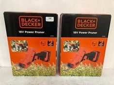 BLACK AND DECKER 18V POWER PRUNER - MODEL NO. BCPP18D1 - RRP £145