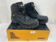 DEWALT NON METALLIC TOE SPRINGFIELD SAFETY BOOTS IN BLACK SIZE 8