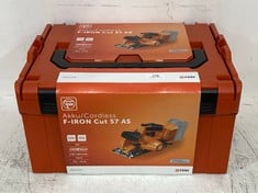 FEIN AKKU / CORDLESS F-IRON CUT 57 AS COMPACT CIRCULAR SAW - RRP £563