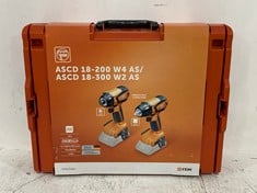 FEIN ASCD 18-200 W4 AS / ASCD 18-300 W2 AS CORDLESS IMPACT WRENCH / DRIVER - RRP £275