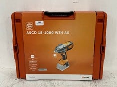 FEIN ASCD 18-1000 W34 AS CORDLESS IMPACT WRENCH / DRIVER - RRP £406